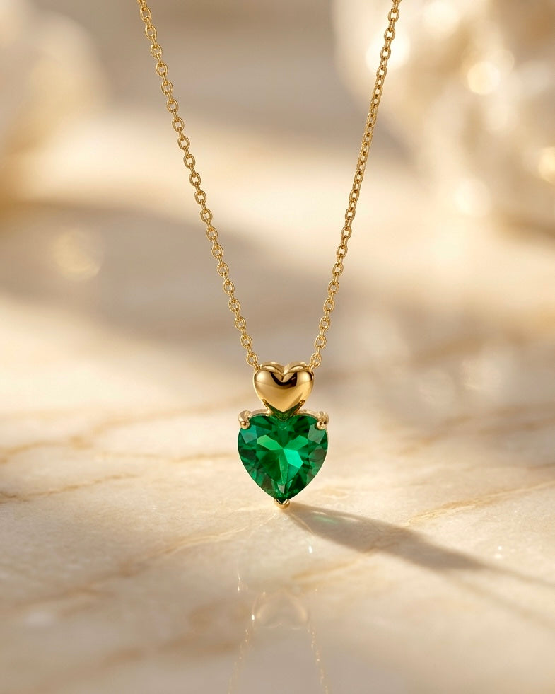 Dual Heart Radiance Necklace