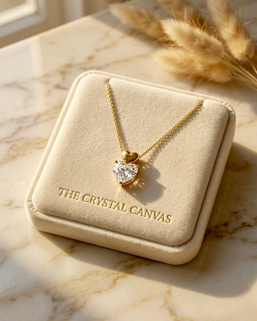 Dual Heart Radiance Necklace