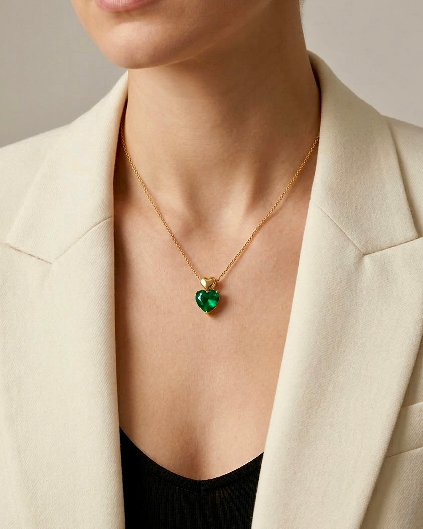 Dual Heart Radiance Necklace