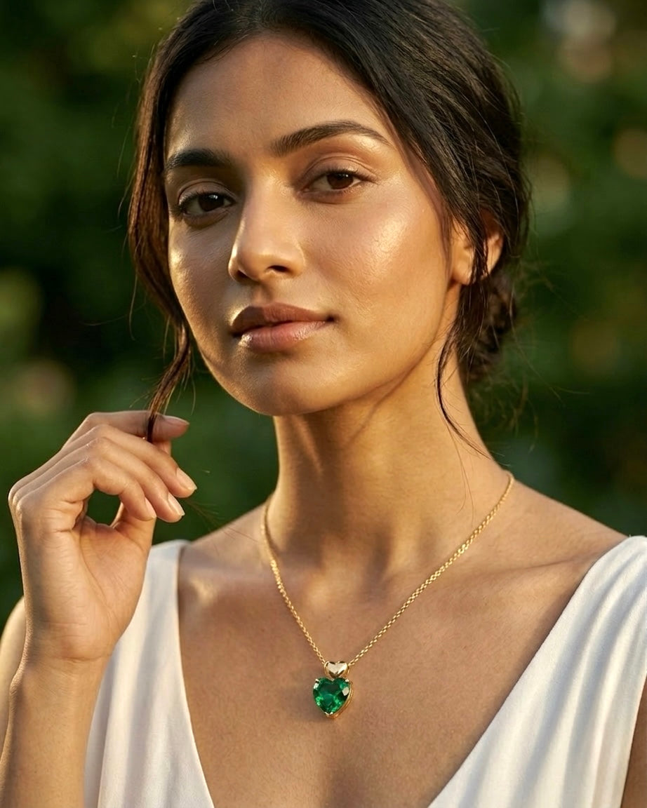 Dual Heart Radiance Necklace