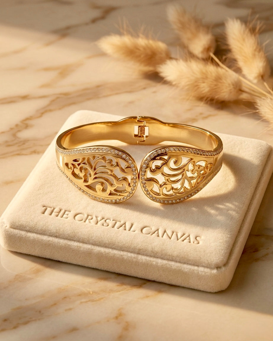 Zaria Filigree Luxe Gold Bracelet