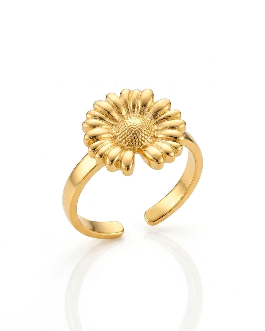 Sunflower Glow Ring