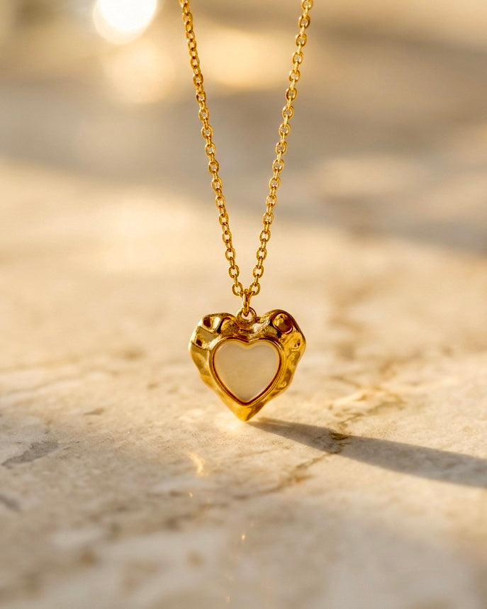 Aurora Heart Necklace