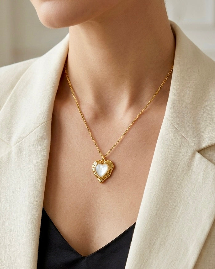Aurora Heart Necklace