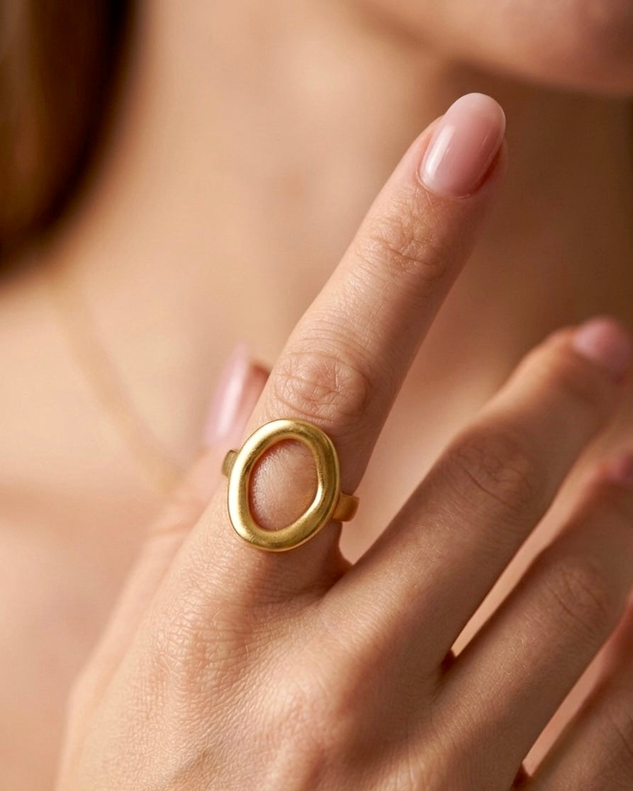 Aurora Hollow Ring